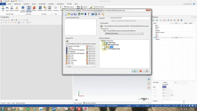 Override RPM in Mastercam Machine Definition Change RPM MAX