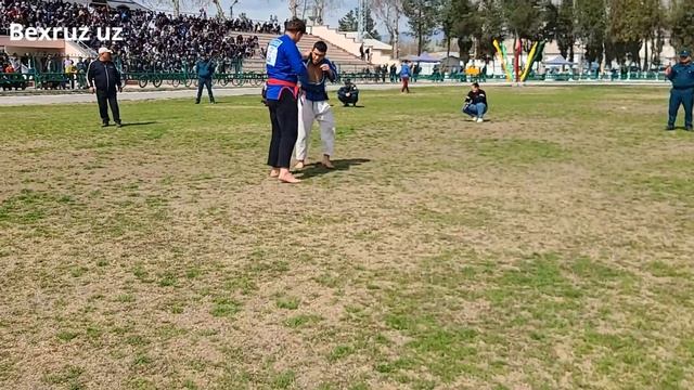 KATTA KURASH UZUN TUMAN NAVRUZİ 18.03.2024.Bexruz uz   прямой эфир