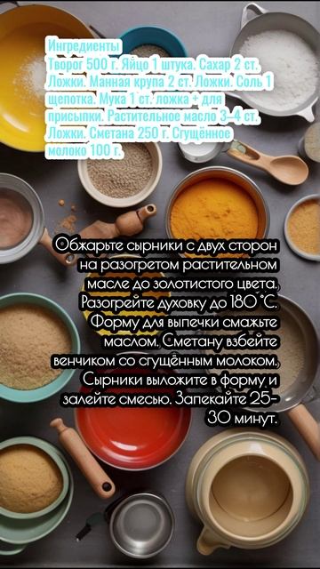 Как сделать сырники вкуснее Приготовьте их в сметанной заливке!