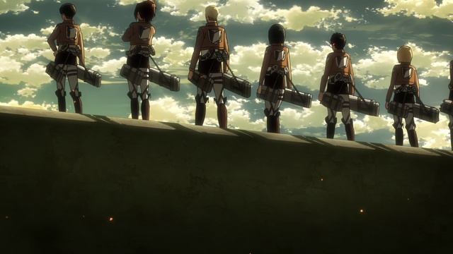 Атака титанов сезон 2 опенинг / Shingeki no Kyojin TV-2 OP01 - Shinzou wo Sasageyo!