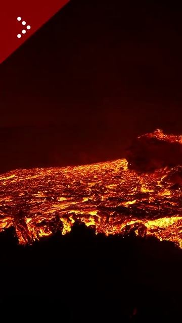 🌋 Извержение вулкана Этна в Италии продолжается