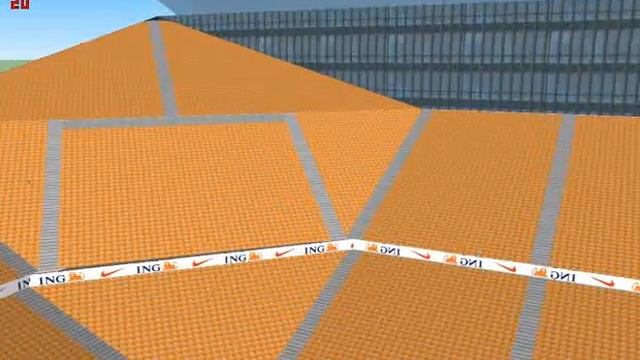 New Dutch national stadium (google sketchup)