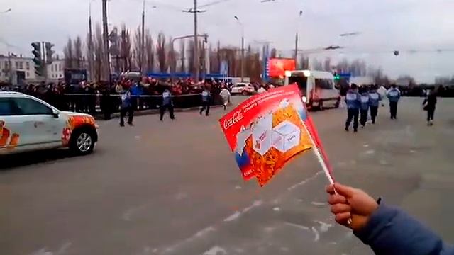 Олимпийский огонь Белгород Железнякова/БХмельницкого