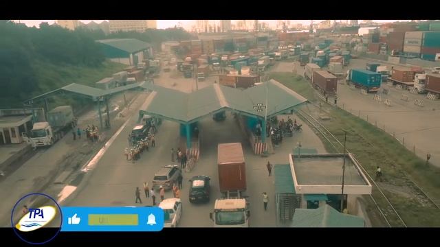 BANDARI YA DAR ES SALAAM NI BANDARI SALAMA