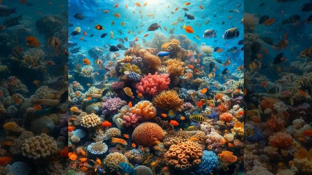 Ocean's Heartbeat: The Secret Lives of Coral Reefs #universe #stoneremoval #isolatedplaces 🌊💓🐠