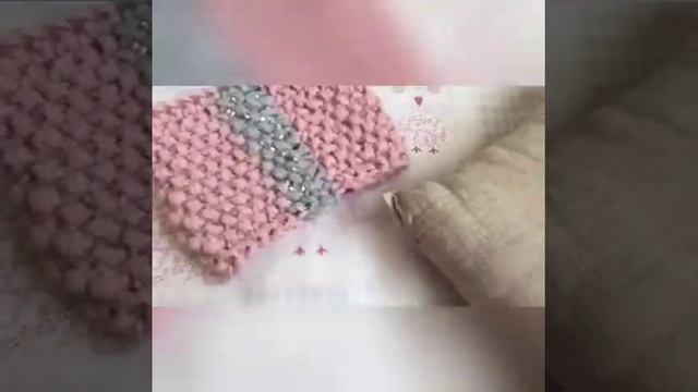 FeyaKnits комплект шапка и снуд спицами из объемной пряжи
