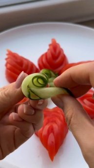 Креативим праздничный стол / овощная нарезка / самый вкусный салат из овощей