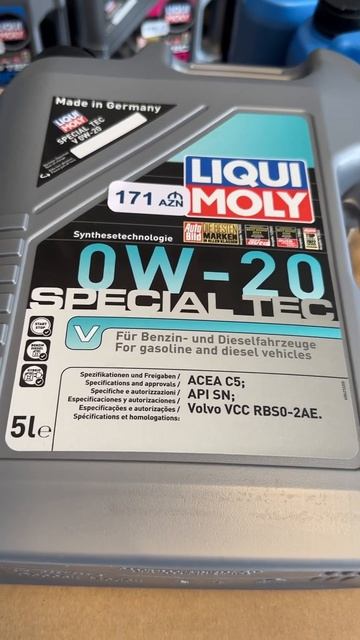 Liqui Moly Specıal tec 0w-20 volvo