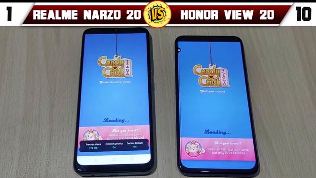 realme narzo 20 vs honor view 20 speed test | pubg test & pubg graphic test