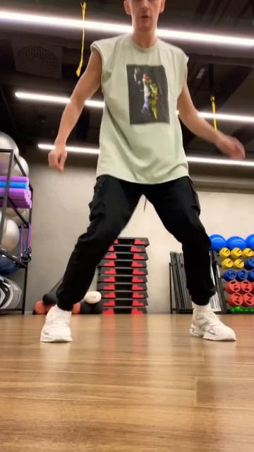 Шаффл - вариация Criss Cross - как научиться танцевать - обучение танцам - dance tutorial #shorts