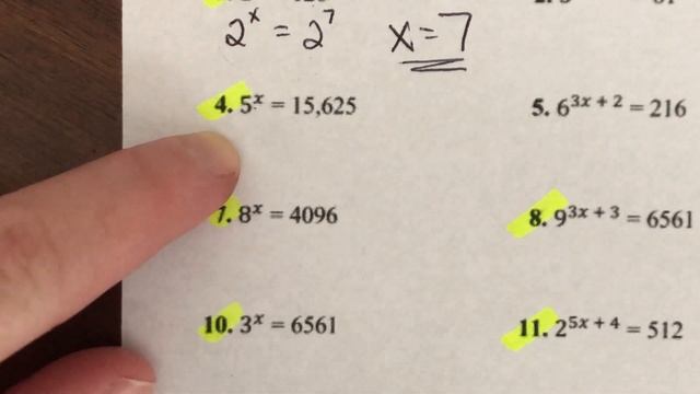 7-3 Rational Exponents (Part 2)