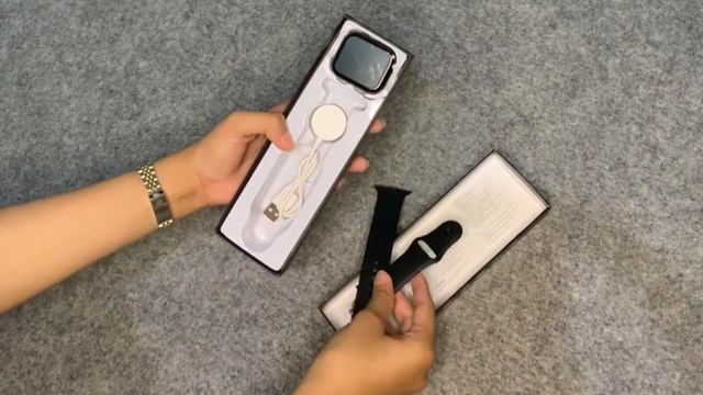 UNBOXING SMARTWATCH T800 Promax WIRELESS CHARGING 🪴