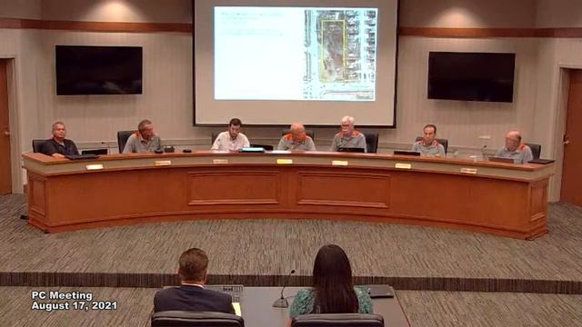 Planning Commission Meeting August 17, 2021