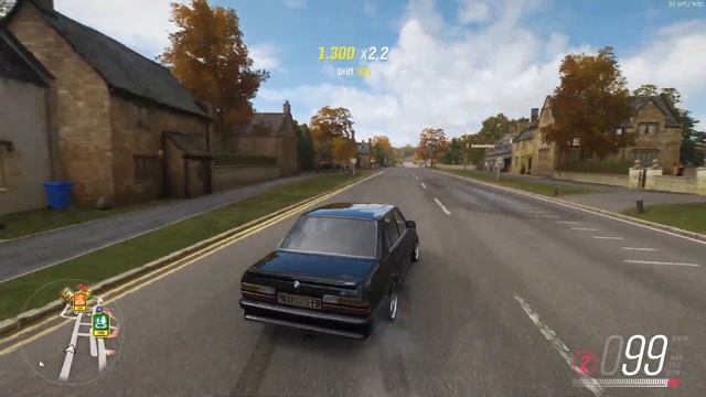bmw m5 altın jant burn out ve drift / forza horizon 4 / forza edition m5