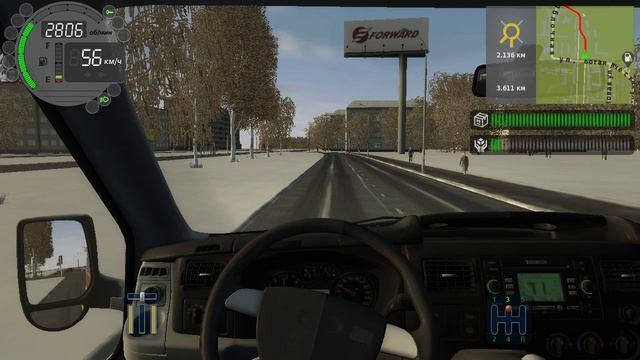 239) City Car Driving 6.567 км Загородное шоссе - Северная 4.285 км Достоевского - Трамвайная