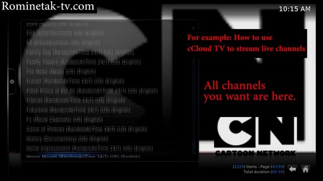 How to use Rominetak Q-box to watch live TV and movies? Android Tv Box XBMC Kodi 16.1