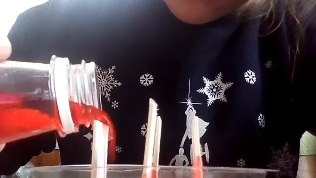 Выращиваем лучистые кристаллы.
