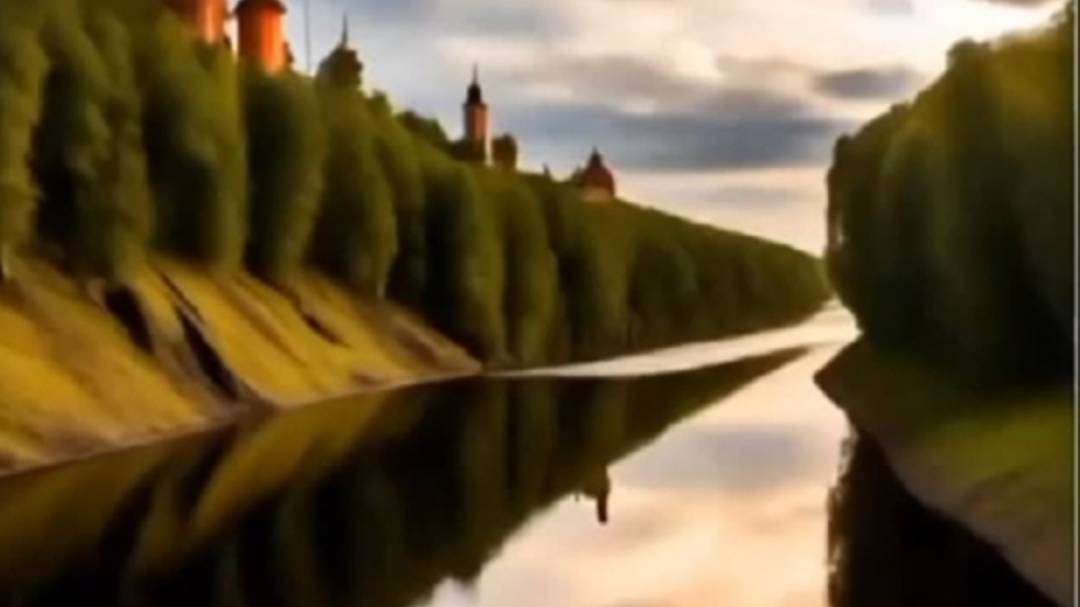 Реки России.