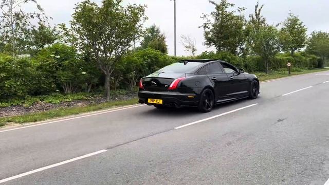 Jags leaving the Supercharged Saturday Meet! Jaguar Breakfast Club