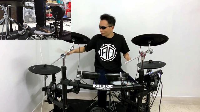 Digimon Butterfly Drum Cover with NU-X DM7 / Unboxing Drum Mix - Alpha Drumworks