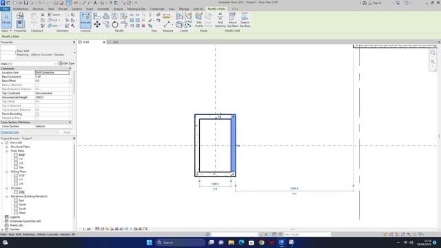 How to Draw Elevator Shaft and Staircase Wall in revit | Tutorial | Revit 2023