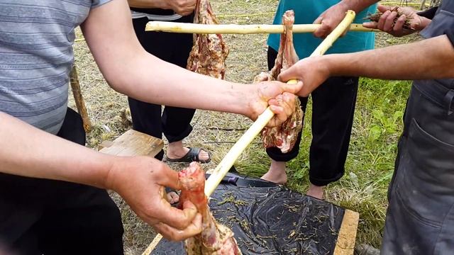 Мясо баранины тандир кабоб