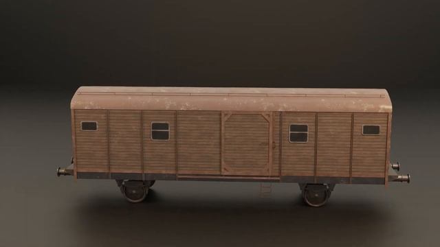Blender 3D train