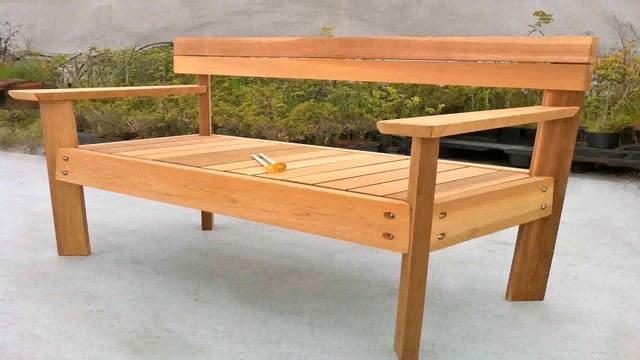 Wooden Garden Bench Designs