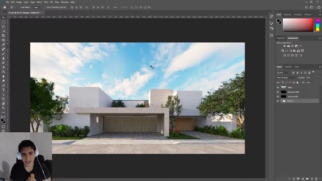 V-Ray 5 Sketchup - Casa Pedregal Parte 7