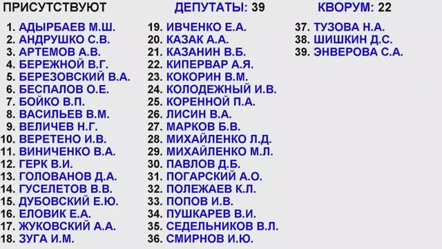 Пленарное заседание №2 от 27.02.2025