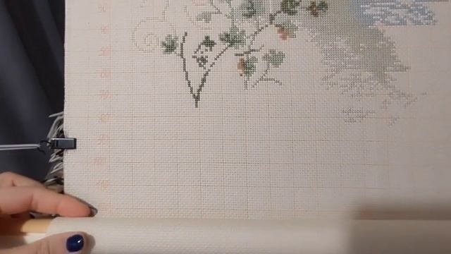 Пастораль от РИОЛИС /Новый процесс вышивки крестом начало 30.10.2023/Антистресс асмр для вышивальщи