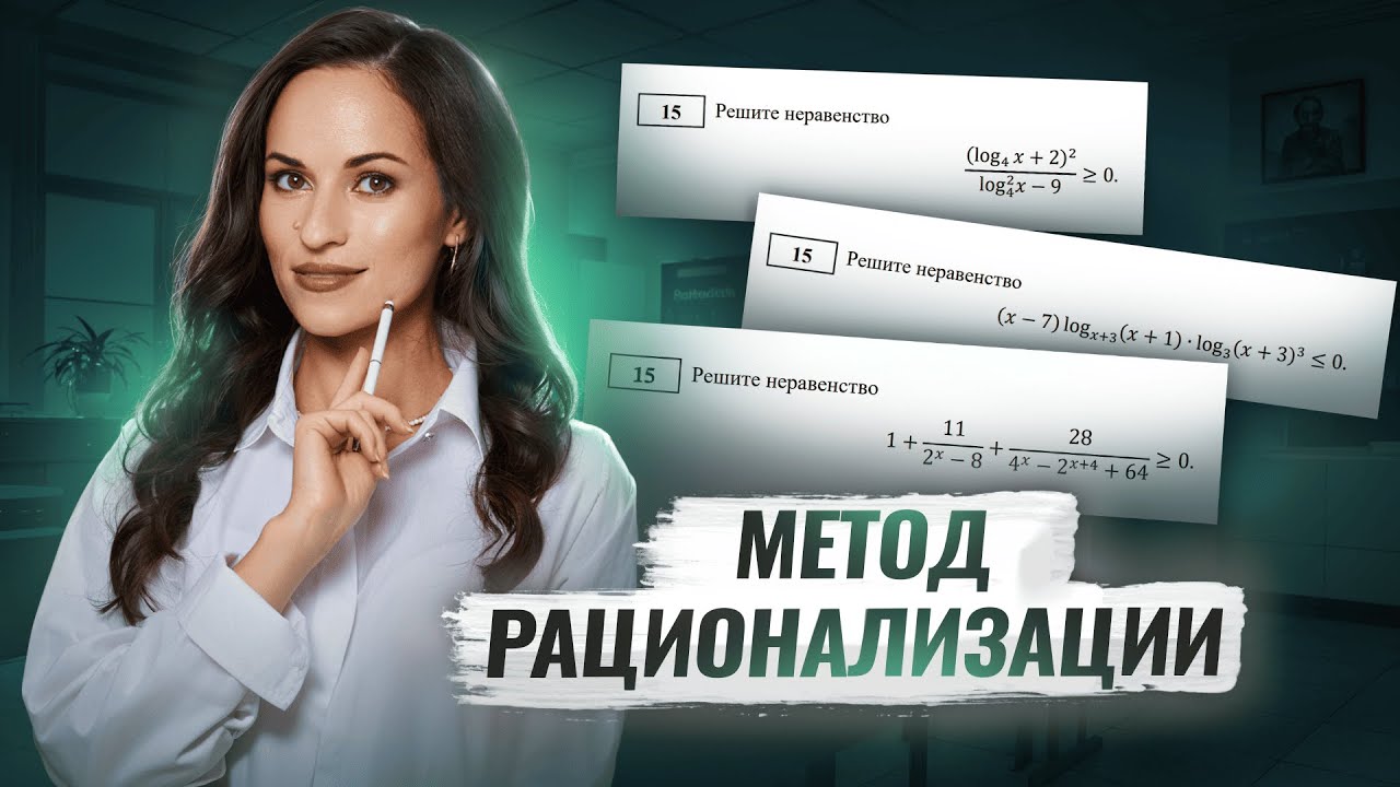 Метод рационализации в неравенствах. Задание №15 | Профильная математика ЕГЭ | Умскул