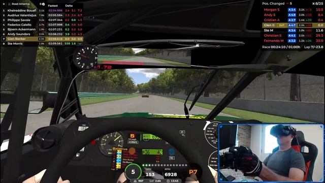 First one, about as expected | iRacing Kamel GT (Audi 90 GTO) @ Road America