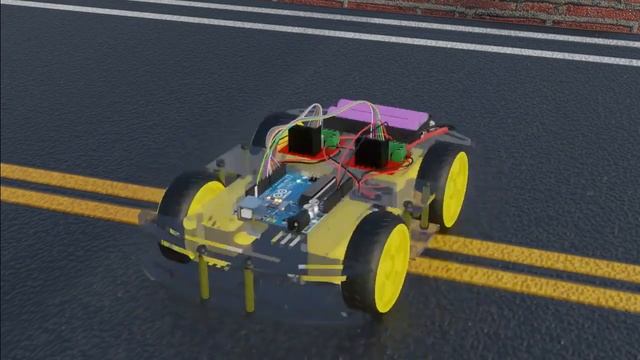 Smartphone Controlled Arduino 4WD Robot Car