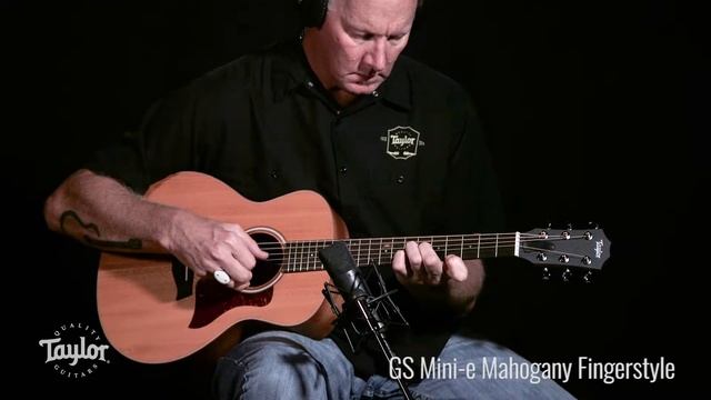 Taylor GS Mini e Mahogany demo 2018