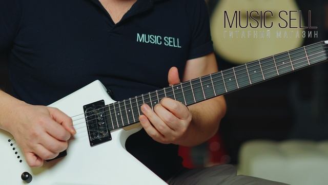 ЭЛЕКТРОГИТАРА SOLAR EXPLORER WHITE - MUSIC SELL