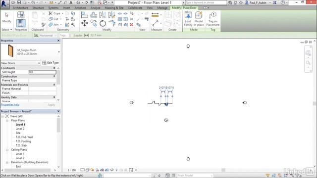 8)Creating a new project from a template   (REVIT 2017)