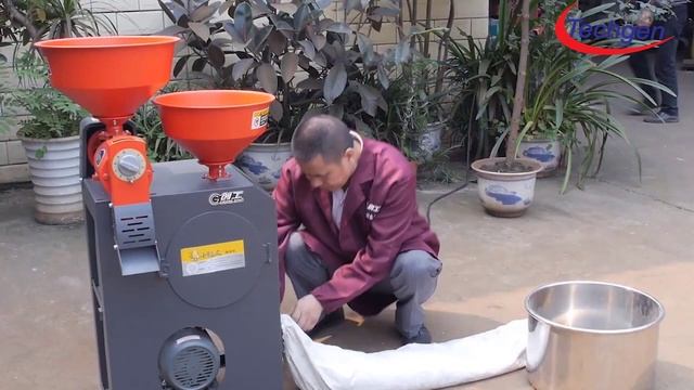 Mini rice mill / Combined rice mill 150kg -  200 kg per hour