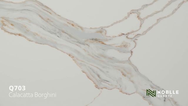 Noblle Quartz Q 703 Calacatta Borghini