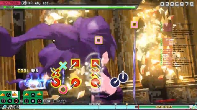 FIRST EVER Hm? Ah Yes PERFECT on KEYBOARD (Extreme)- Mega Mix +
