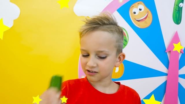 Влад и Никита - Влад и Никита Смузи челлендж с фруктами и овощами