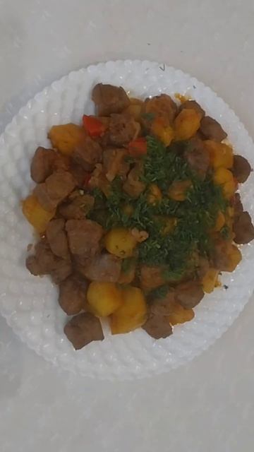 Печень с Картошкой. Просто и Быстро 👍