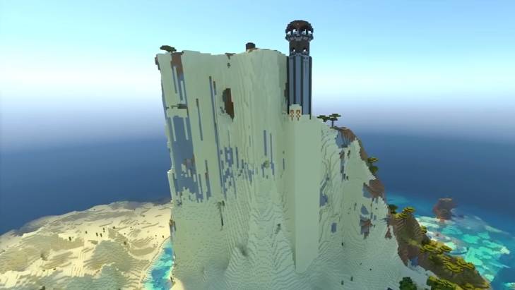 Minecraft | Проверка самых красивых сидов | Четыре структуры | Озёрный особняк | Длинная пирамида