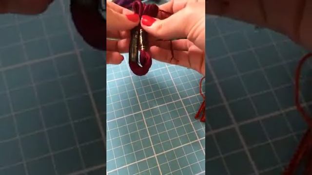 How to Make Tassels from Embroidery Thread