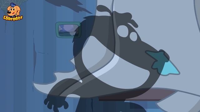 👻Дом с привидениями   🔦Безопасность детей   🔍Новая серия   📺Детский мультик   Шериф Лабрадор