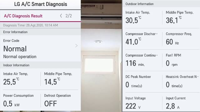 Cara Menggunakan Aplikasi Smart Dianogsis AC LG Duel Inverter