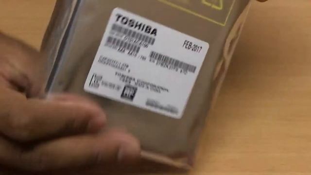 Toshiba 1TB Internal 3.5 Hard Drive Unboxing!