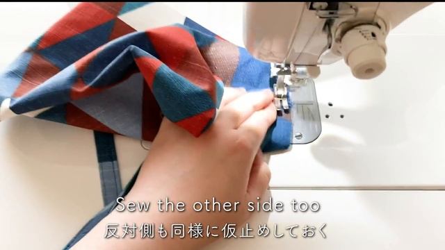 サコッシュの作り方 / ファスナー無しで簡単 / Simple Mini Shoulder Bag / Sewing Tutorial