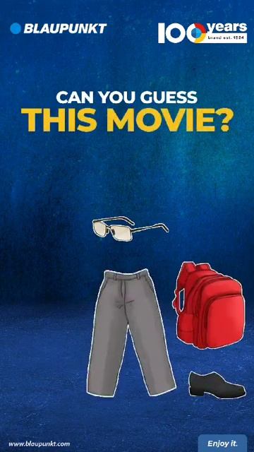 Let’s see how well you know your movies, and comment your guesses | Blaupunkt TV