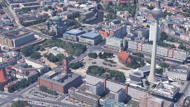 Berlin City Animation (Google Earth Pro) - L'Export Solutions ™
